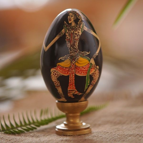 Alternate image for Artisan Crafted Hindu Motif Sculpture Epic Love Story