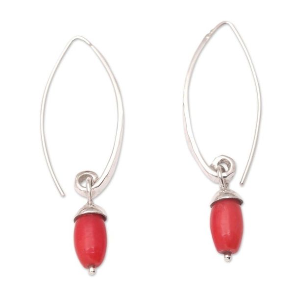 Alternate image for Sterling Silver and Resin Drop and Dangle Earrings Little Berries