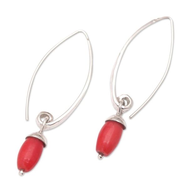 Alternate image for Sterling Silver and Resin Drop and Dangle Earrings Little Berries