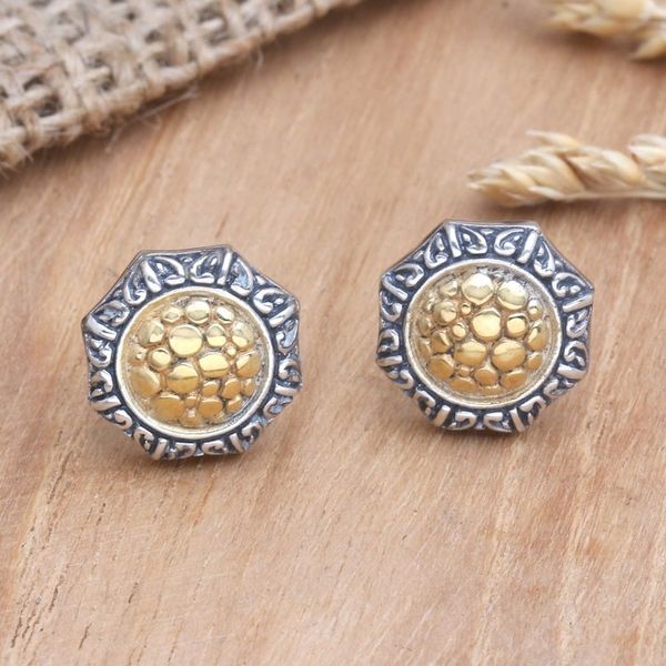 Alternate image for 18k Gold-Accented Earrings from Bali Golden Gianyar