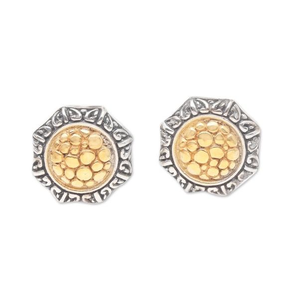Alternate image for 18k Gold-Accented Earrings from Bali Golden Gianyar