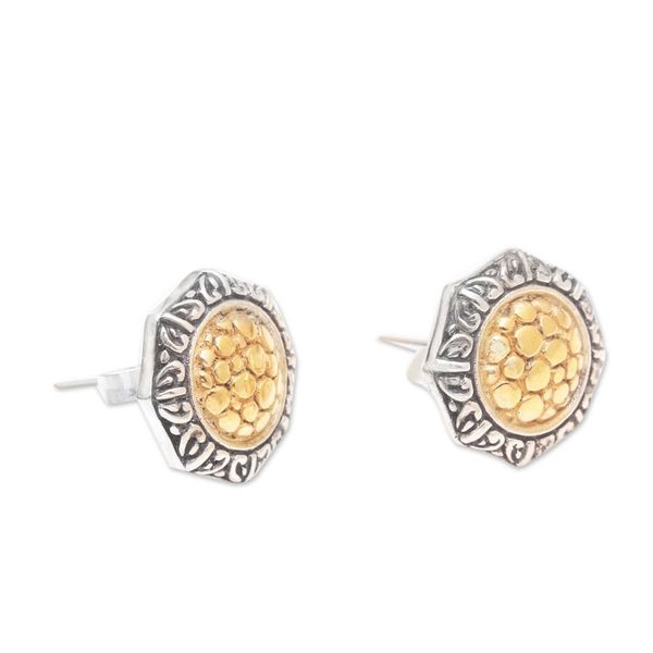 Alternate image for 18k Gold-Accented Earrings from Bali Golden Gianyar