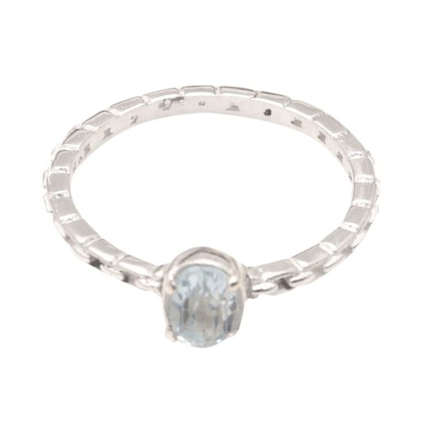 Alternate image for Artisan Crafted Blue Topaz Ring Link Up