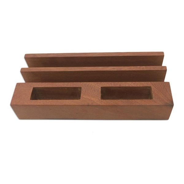 Alternate image for Eco-Friendly Reclaimed Wood Desk Organizer Sustainable Mind