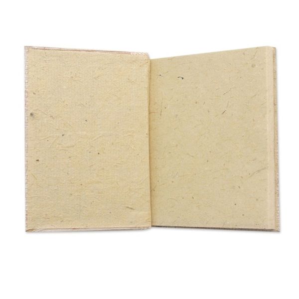 Alternate image for Eco-Friendly Handcrafted Natural Fiber Journal from Bali Chromatic Nature