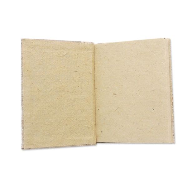 Alternate image for Eco-Friendly Handcrafted Tree-Themed Natural Fiber Journal Forest Memories