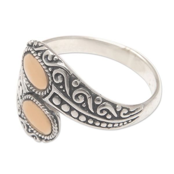 Alternate image for 18k Gold-Accented Traditional Cocktail Ring from Bali Golden Encounter
