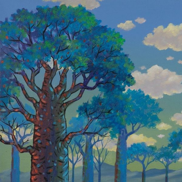 Alternate image for Inspirational Impressionist Nature-Themed Acrylic Painting Best Investment