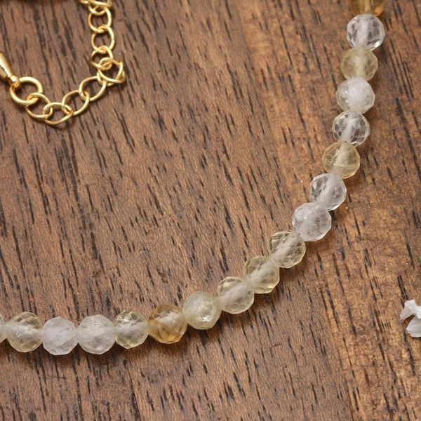 Alternate image for 18k Gold-Accented Citrine Beaded Necklace from Bali Golden Victory