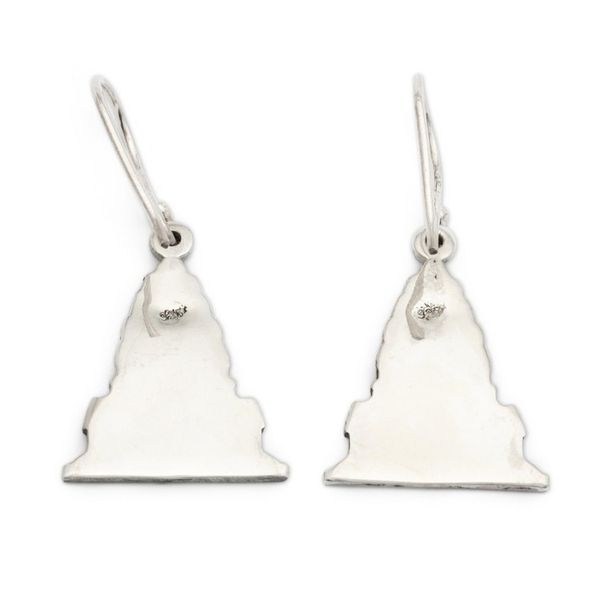 Alternate image for Balinese Besakih Hindu Temple-Themed Silver Dangle Earrings Besakih Temple