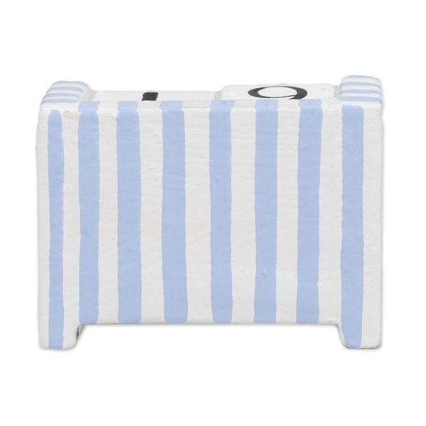 Alternate image for Hand-Carved and Painted Wood Perpetual Desk Calendar Bright Days