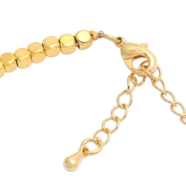 Alternate image for 18k Gold-Plated Brass and Fluorite Beaded Bracelet from Bali Paradise Rainbow