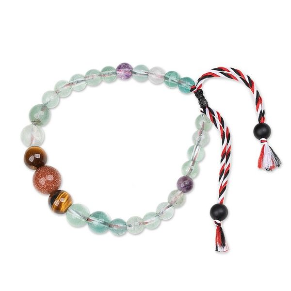 Alternate image for Yoga Tridatu Multi-Gemstone Beaded Pendant Bracelet for Men Tridatu Life Force