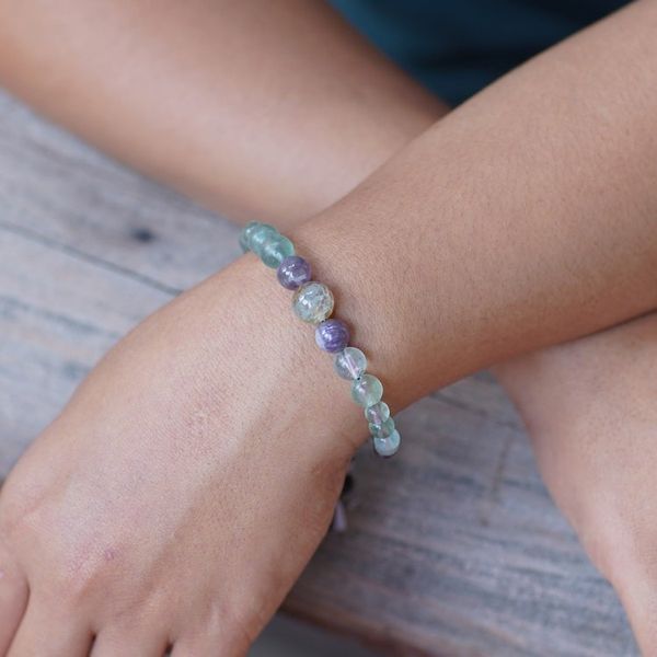 Alternate image for Balinese Handmade Multi-Gemstone Beaded Bracelet from Bali Times of Intellect