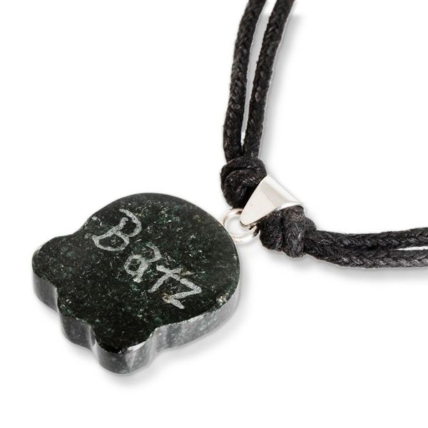 Alternate image for Mayan Creativity Nahual-Themed Jade Pendant Necklace Mayan Creativity