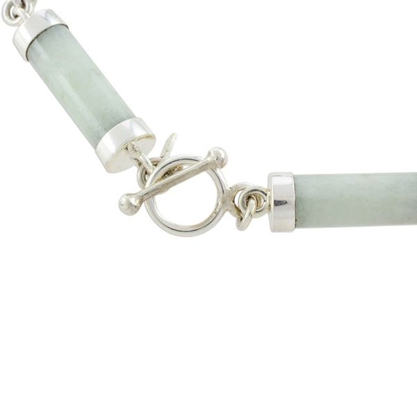 Alternate image for Apple Green Jade Earrings Necklace Bracelet Curated Gift Set Mystic Jade