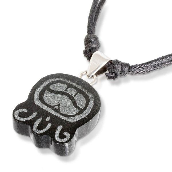 Alternate image for Mayan Compassion Nahual-Inspired Jade Pendant Necklace Mayan Compassion