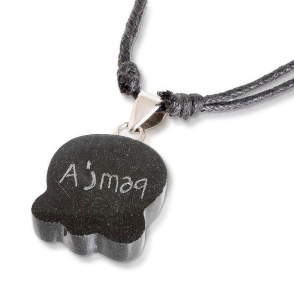 Alternate image for Mayan Compassion Nahual-Inspired Jade Pendant Necklace Mayan Compassion