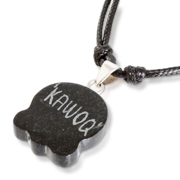 Alternate image for Jade Pendant Necklace with Mayan Unity Nahual Motif Mayan Unity