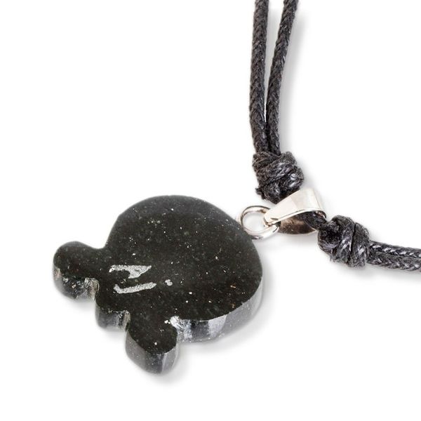 Alternate image for Jade Pendant Necklace with Mayan Authority Nahual Motif Mayan Authority
