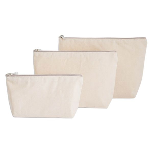 Alternate image for 3-Piece Hand-Loomed Striped Cotton Cosmetic Bag Set Joy of Color