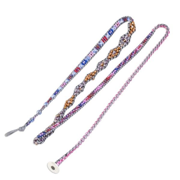 Alternate image for Handcrafted Beaded Positive Energy Long Wrap Bracelet Touch of Tenderness