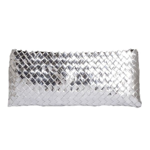 Alternate image for Eco-Friendly Recycled Metalized Wrapper Cosmetic Bag Shining Conviction