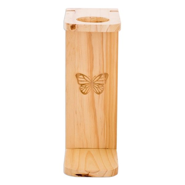 Alternate image for Butterfly-Themed Pinewood Single-Serve Drip Coffee Stand Magical Scents