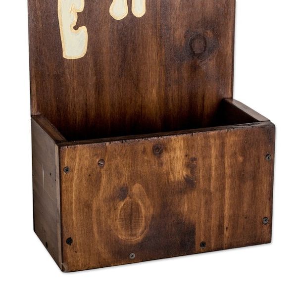 Alternate image for Hand-Painted Decorative Sunflower Wood Accent with Box Welcome