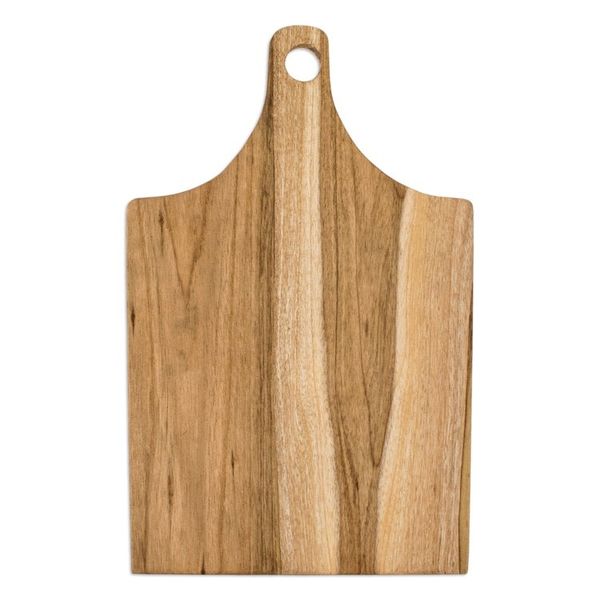Alternate image for Handcrafted Laurel Wood Cutting Board with Toucan Engraving Toucans Delicacies