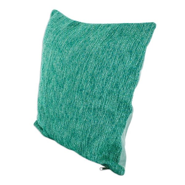 Alternate image for Mint and Lime Cotton Cushion Cover Handwoven in Guatemala Stylish Mint