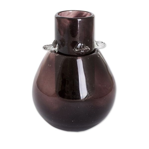 Alternate image for Handblown Tequila Glass and Ice Receptacle Set in Black Shadow Shot