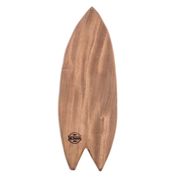 Alternate image for Handcrafted Geometric Conacaste Wood Cheese Board Delicious Coasts
