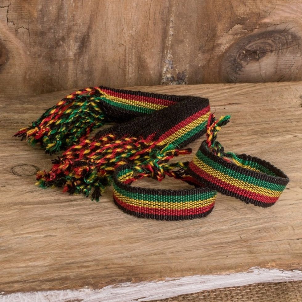 Set of 12 Handcrafted Friendship Bracelets in Colorful Hues 'Bohemian Adventures'