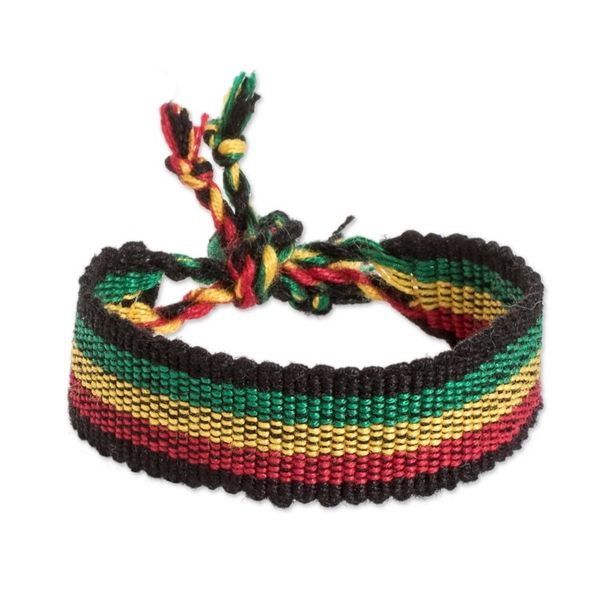 Alternate image for Set of 12 Handcrafted Friendship Bracelets in Colorful Hues Bohemian Adventures