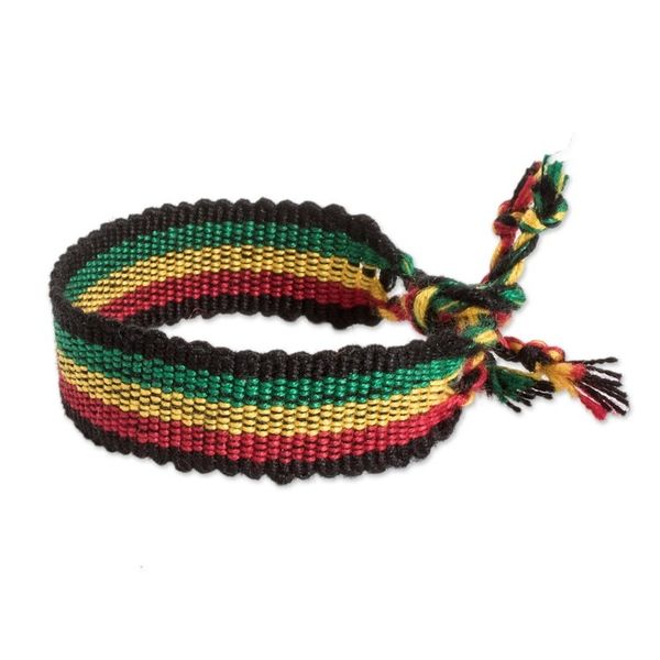 Alternate image for Set of 12 Handcrafted Friendship Bracelets in Colorful Hues Bohemian Adventures