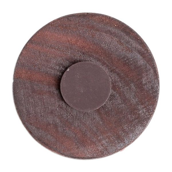 Alternate image for Handmade Painted Pinewood and Cold Porcelain Turtle Magnet The Tropical Turtle