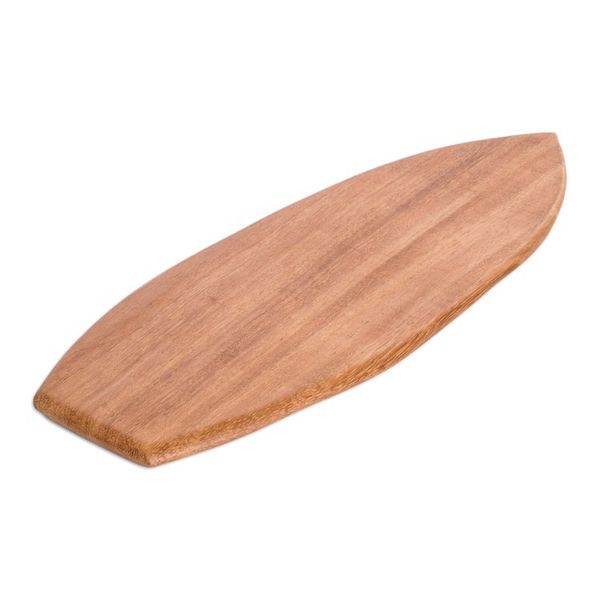 Alternate image for Handcrafted Whimsical Conacaste Wood Cheese Board Delicious Waves