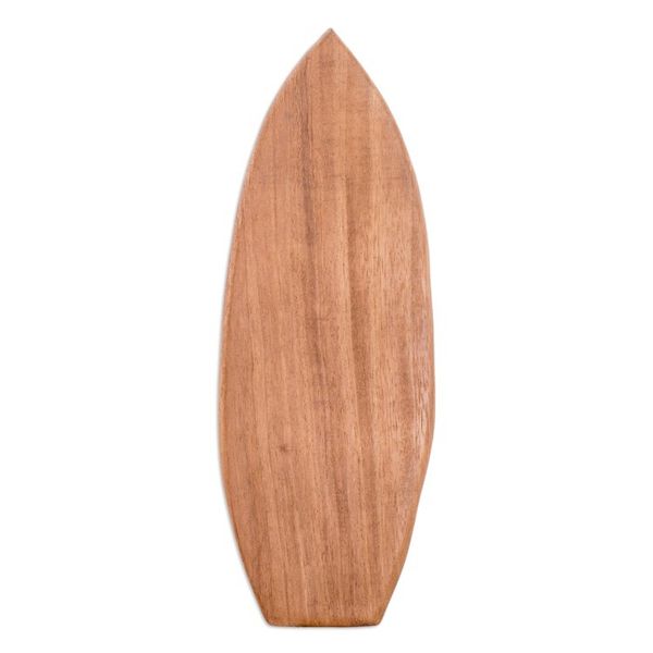 Alternate image for Handcrafted Whimsical Conacaste Wood Cheese Board Delicious Waves