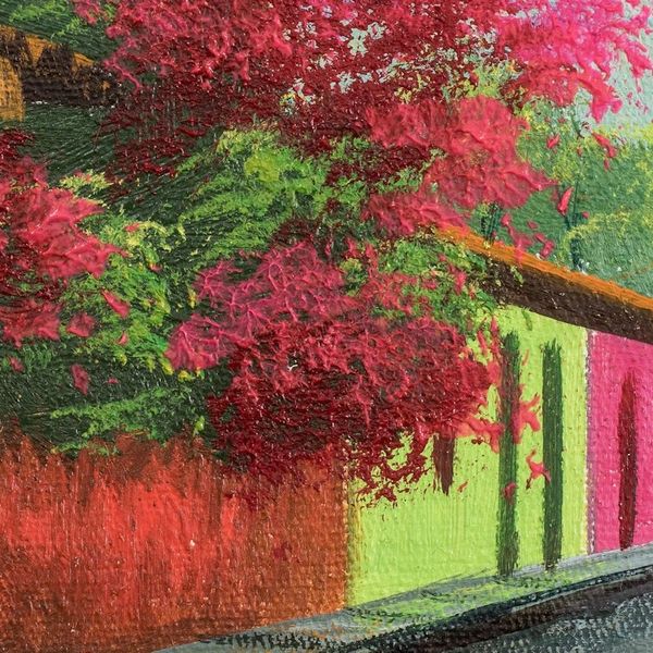 Alternate image for Oil on Canvas Impressionist Painting of Antigua Guatemala Antigua Guatemala