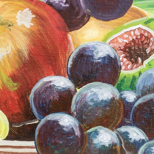 Alternate image for Acrylic on Canvas Still Life Crafted in Costa Rica Still Life