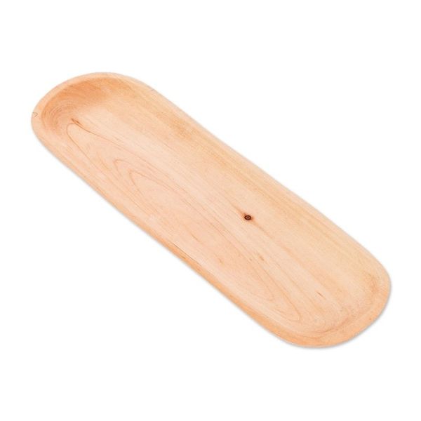 Alternate image for Artisan Crafted Wood Platter Natural Conclusion
