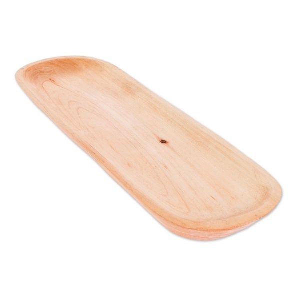 Alternate image for Artisan Crafted Wood Platter Natural Conclusion