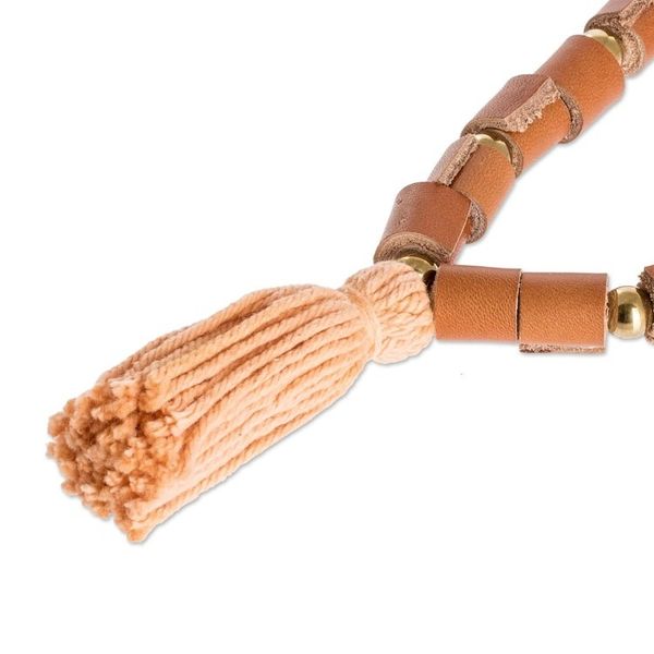 Alternate image for Tasseled Long Beaded Necklace Corcovado Bohemian