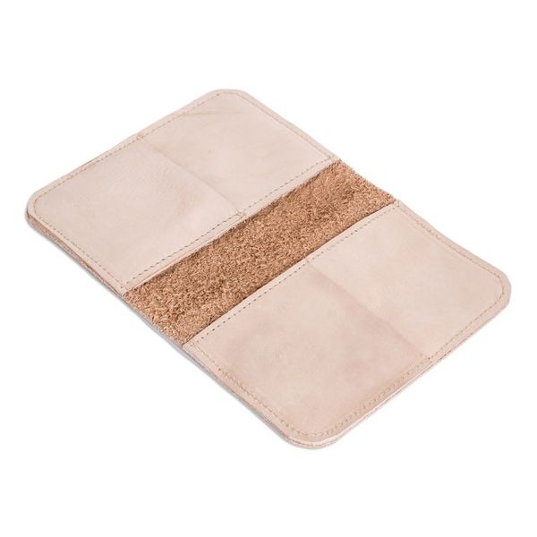 Alternate image for Passport Holder Handcrafted with Leather in Costa Rica Playful Sloth