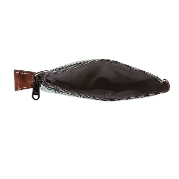 Alternate image for Adjustable Cotton and Leather Sling Bag Comalapa Diamonds in Mint