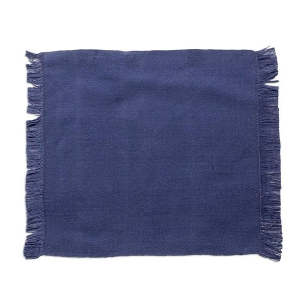 Alternate image for Handwoven Cotton Bubblegum Placemats with Napkins Set of 4 Bubblegum Paths
