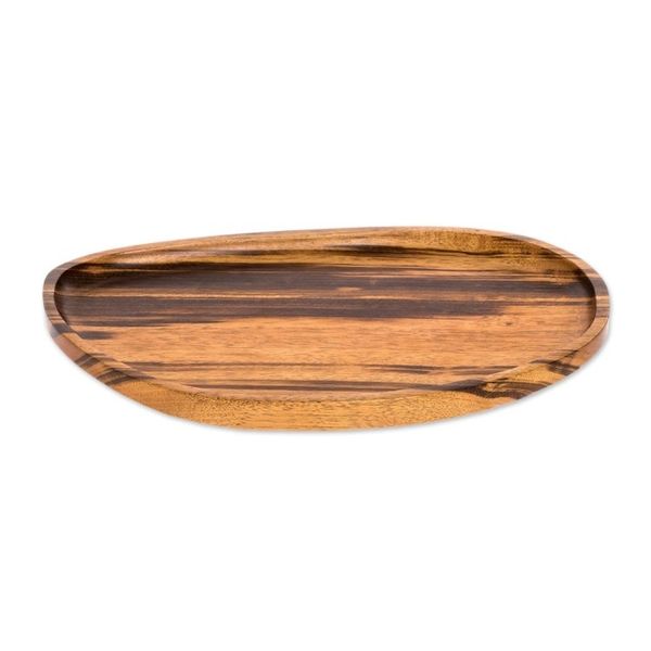 Alternate image for Jobillo Wood Serving Tray with Natural Finish Served With Care