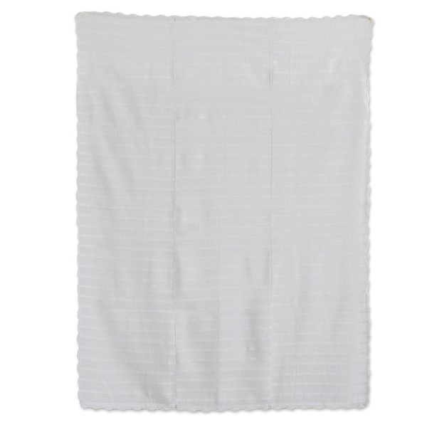 Alternate image for White Cotton Table Centerpiece Handcrafted in Guatemala Inspiration and Elegance