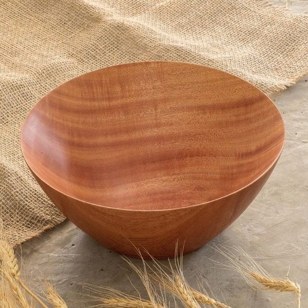 Alternate image for Food-Safe Mahogany Serving Bowl 9 Inch To the Table